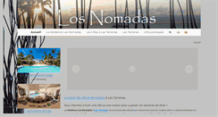 Desktop Screenshot of losnomadaslasterrenas.com
